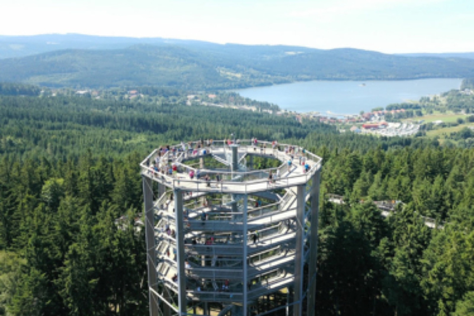 Stezka korunami stromů Lipno foto 2